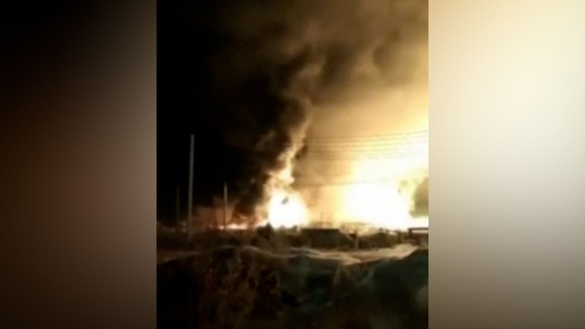 V Rusku hořelo na plynovém poli